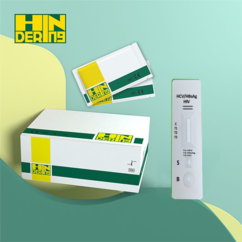 HCV/HBsAg/HIV 1.2 Hızlı Testi (Tam Kan/Serum/Plazma)