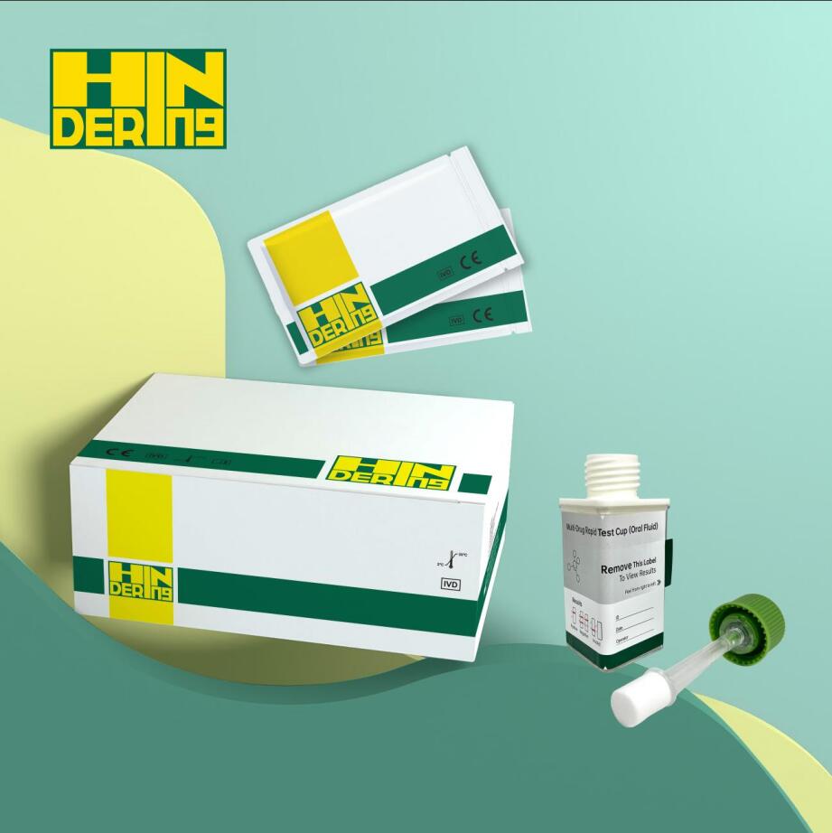 HINDERING Çoklu Uyuşturucu Hızlı Test Kabı (Oral Sıvı)